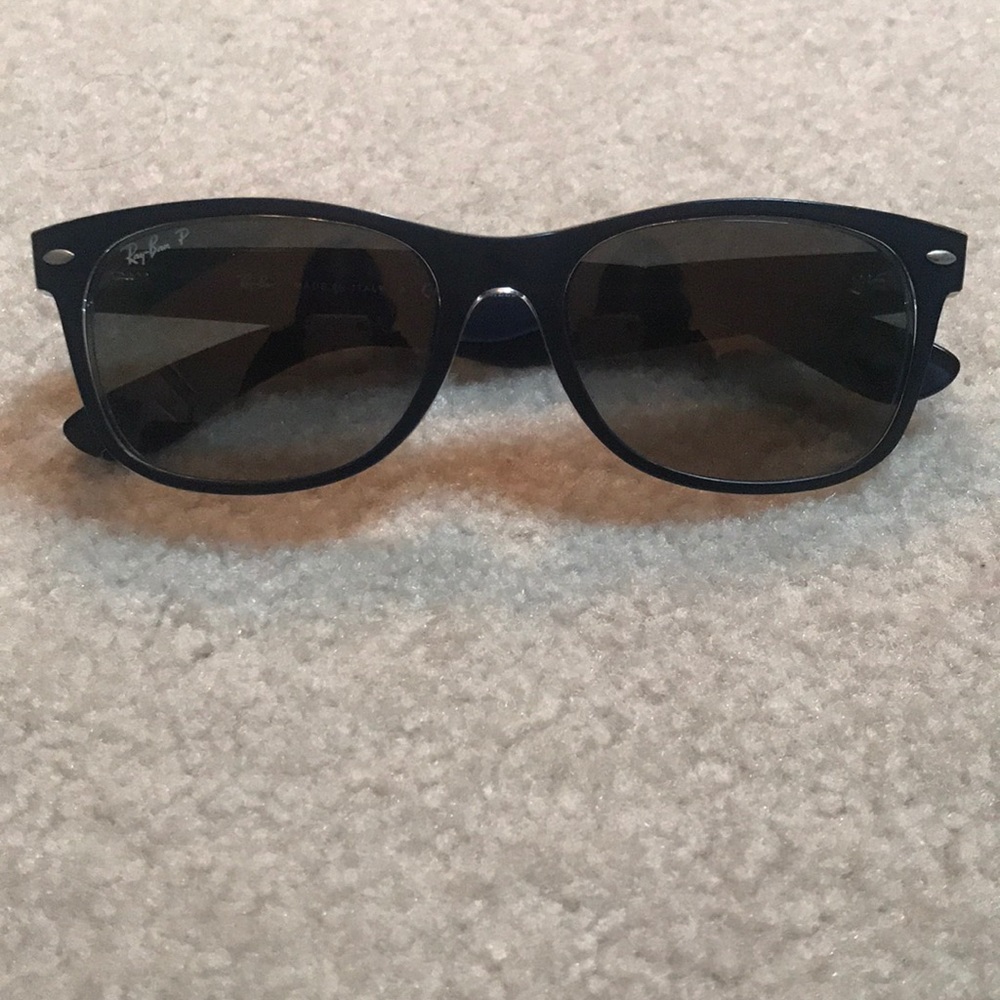 Blue rayban sunglasses